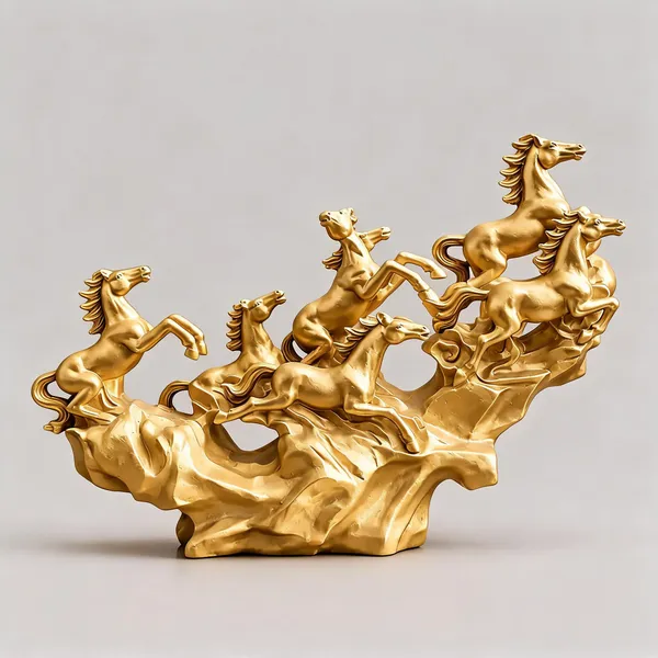 Gold_Marble_Dust_X_Resin_Sculpture_For_Home_Decor