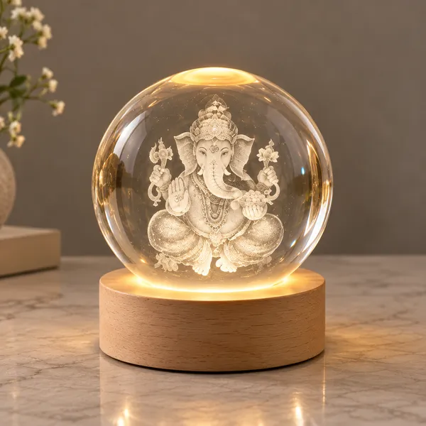 Crystal_Ganesha_LED_Decorative_Globe_Lamp