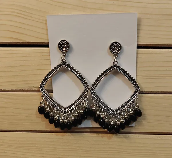 Oxidised_Silver_Geometric_Dangle_Earrings_For_Women