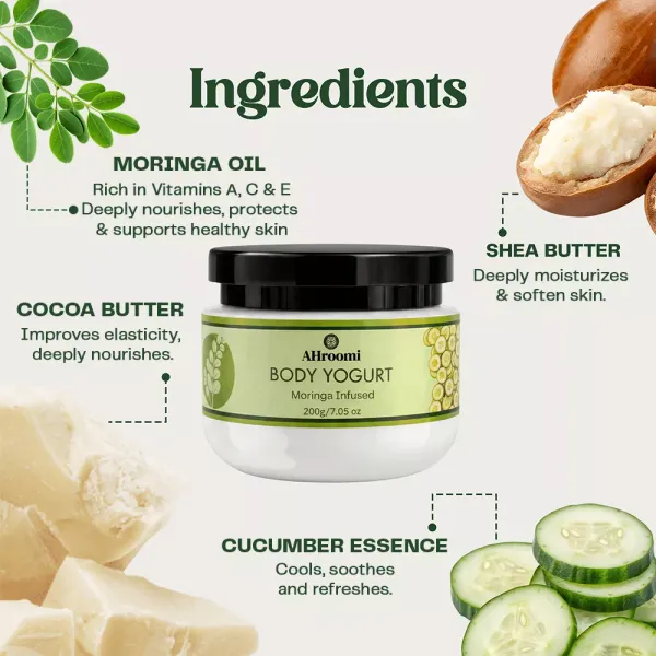 AHroomi_Moringa_Body_Yogurt_Moisturiser_|_Cocoa_&_Mango_Butter_|_Daily_Hydration_&_Glow,_Non-Sticky