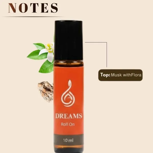 AHroomi_DREAMS_Pocket_Perfume_Roll-On_|_Neroli,_Floral_&_Soft_Musk_|_Calming_Daily_Fragrance,_Alcohol-Free