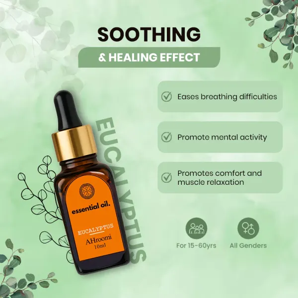 AHroomi_Eucalyptus_Essential_Oil_|_Pure,_Steam-Distilled_|_Cold_&_Sinus_Relief,_Therapeutic_Grade