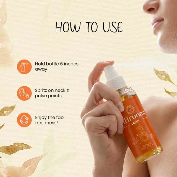 AHroomi_FRESH_Body_Mist_|_Pineapple_&_Jasmine_|_Bright_Daily_Fragrance,_Unisex
