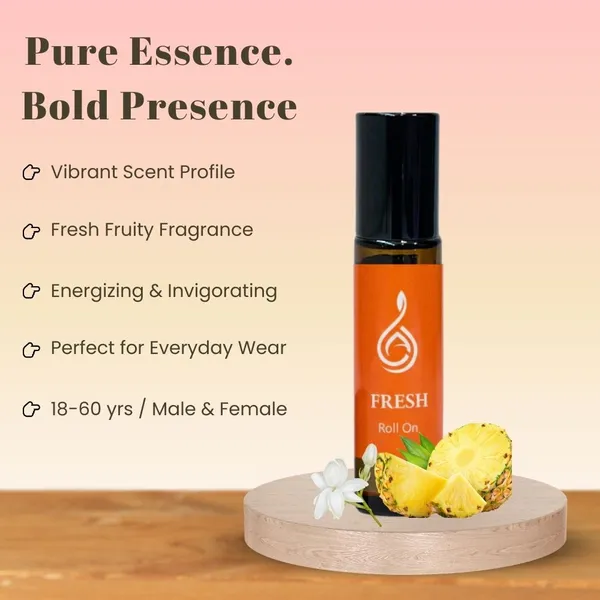 AHroomi_FRESH_Pocket_Perfume_Roll-On_|_Jasmine,_Mint_&_Sandalwood_|_Everyday_Fresh_Fragrance,_Long-Lasting