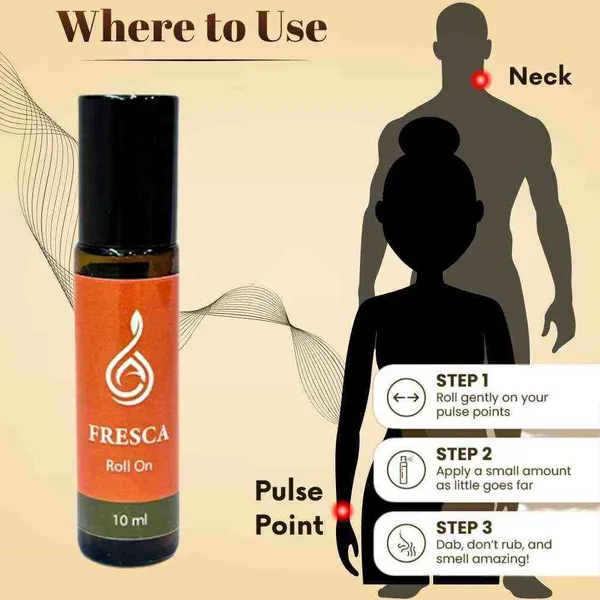 AHroomi_FRESCA_Pocket_Perfume_Roll-On_|_Jasmine,_Neroli_&_Orange_|_Floral-Citrus_Fragrance,_Long-Lasting