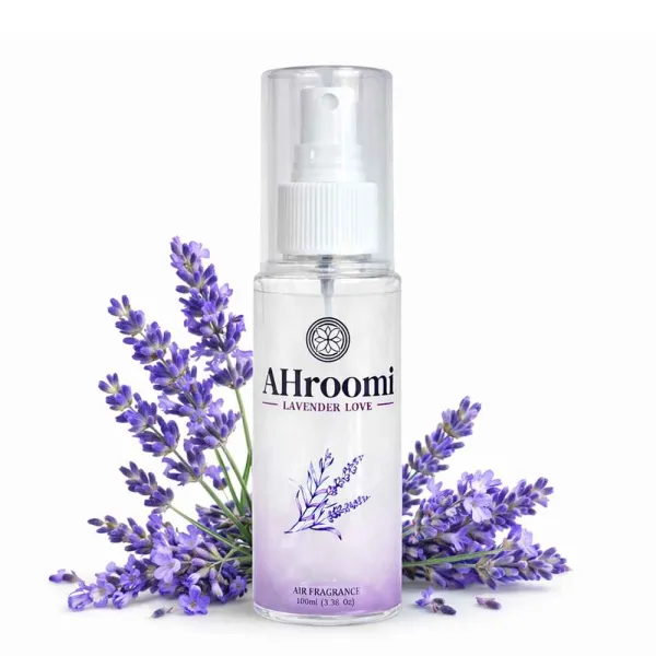 AHroomi_LAVENDER_Love_Air_Freshener_|_Pure_Lavender_|_Calming_&_Sleep-Aid,_Non-Aerosol,_Kid_&_Pet_Safe