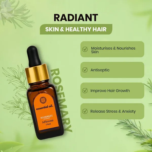AHroomi_Rosemary_Essential_Oil_|_Pure,_Steam-Distilled_|_Hair_Growth_&_Hair_Fall_Control,_Therapeutic_Grade