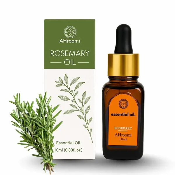 AHroomi_Rosemary_Essential_Oil_|_Pure,_Steam-Distilled_|_Hair_Growth_&_Hair_Fall_Control,_Therapeutic_Grade
