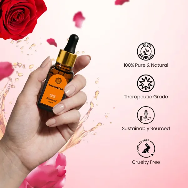 AHroomi_Rose_Essential_Oil_|_Pure,_Steam-Distilled_|_Skin_Hydration_&_Anti-Aging,_All_Skin_Types