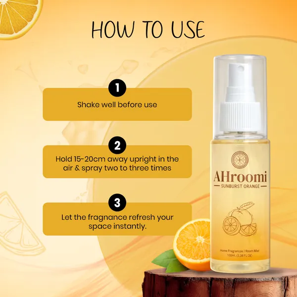AHroomi_SUNBURST_Orange_Air_Freshener_|_Orange_&_Basil_|_Mood-Boosting_&_Pest_Deterrent,_Non-Aerosol