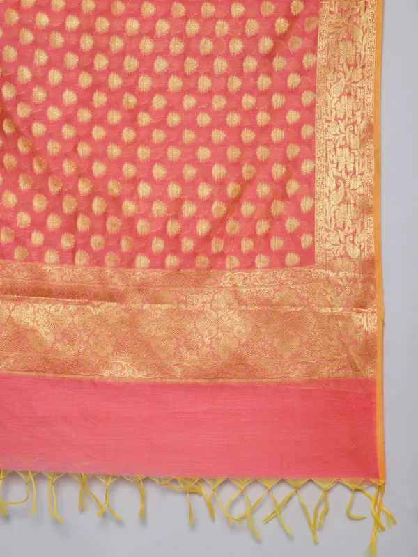 Red_Ethnic_Pant_And_Dupatta_Set_for_Women