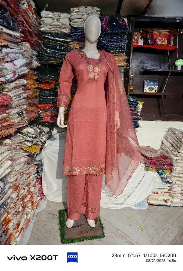 Pink_Embroidered_Three_Piece_Suit_Set_for_Women