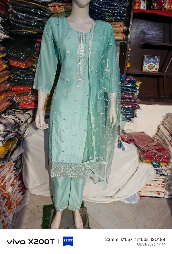 Aqua_Embroidered_Straight_Kurta_Set_For_Women