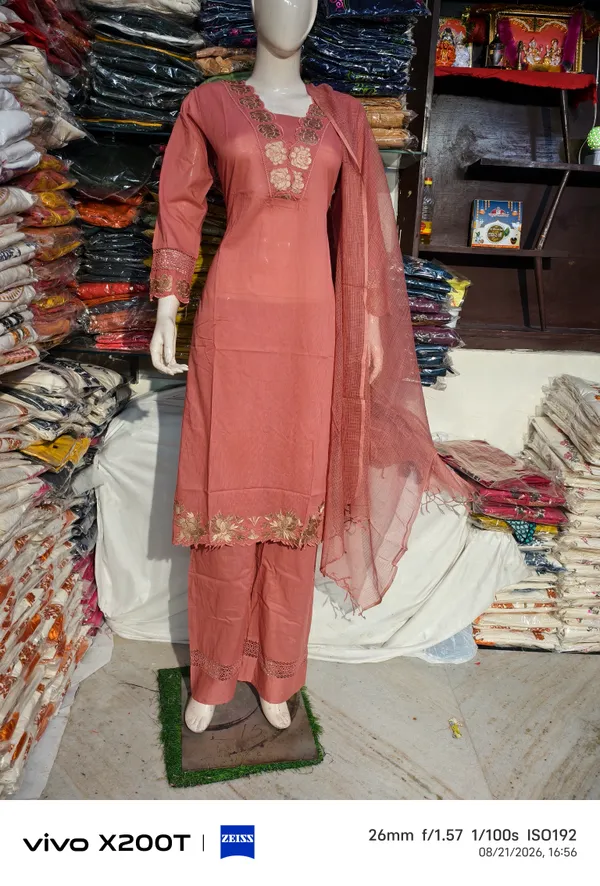 Pink_Embroidered_Three_Piece_Suit_Set_for_Women
