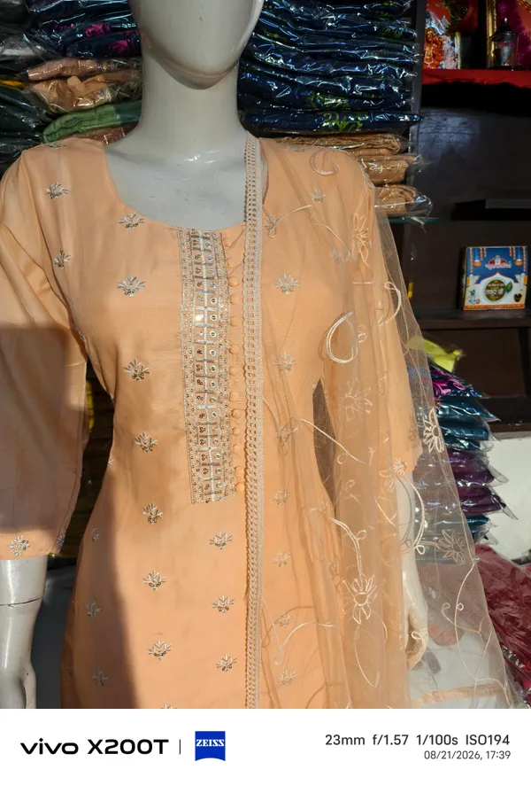 Peach_Embroidered_Straight_Salwar_Suit_For_Women