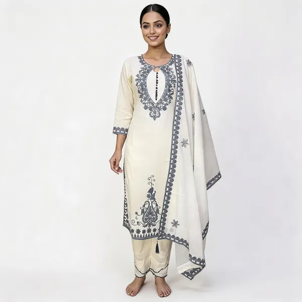 Grey_Kora_Cotton_Aari_Embroidered_Straight_Salwar_Suit_For_Women