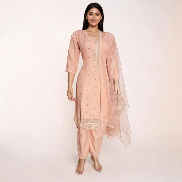 Baby_Pink_Muslin_Silk_Embroidered_Straight_Kurta_Set_For_Women