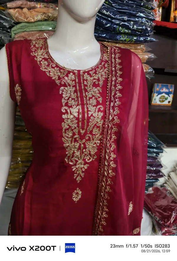 Maroon_Embroidered_Straight_Kurta_Salwar_Suit_Set_for_Women