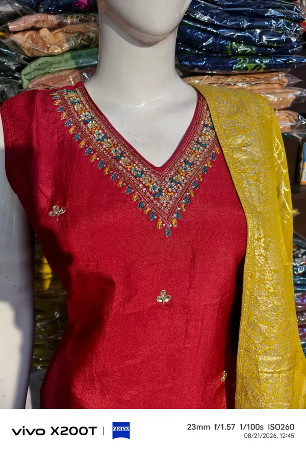 Maroon_Embroidered_Straight_Salwar_Suit_For_Women