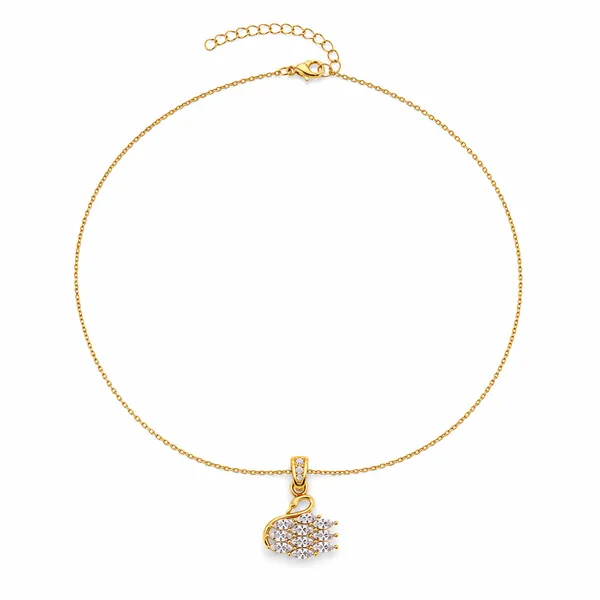 Gold_925_Silver_Cz_Swan_Love_Birds_Pendant_Necklace_For_Women