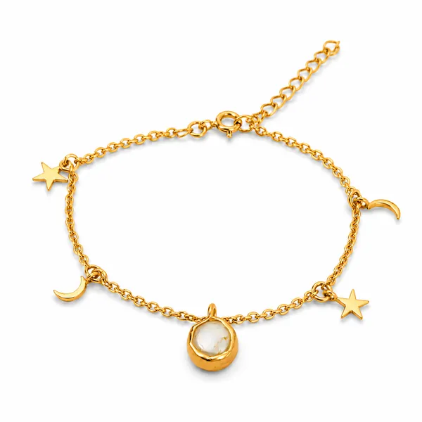 Gold_925_Silver_Freshwater_Pearl_Moon_Star_Charm_Bracelet_For_Women