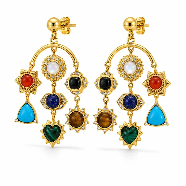 Multicolor_Gold-Plated_Brass_Multi_Stone_Seven_Chakra_Constellation_Earrings_For_Women