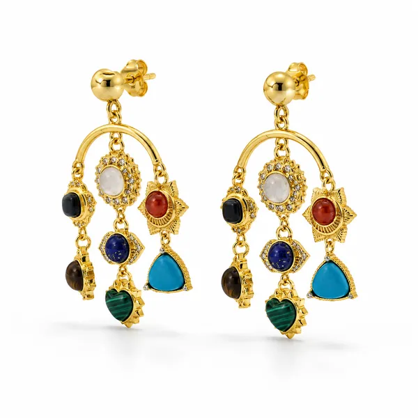Multicolor_Gold-Plated_Brass_Multi_Stone_Seven_Chakra_Constellation_Earrings_For_Women