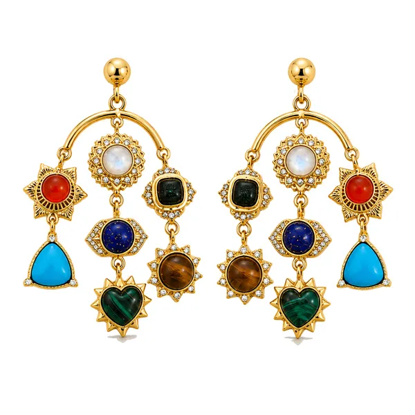 Multicolor_Gold-Plated_Brass_Multi_Stone_Seven_Chakra_Constellation_Earrings_For_Women