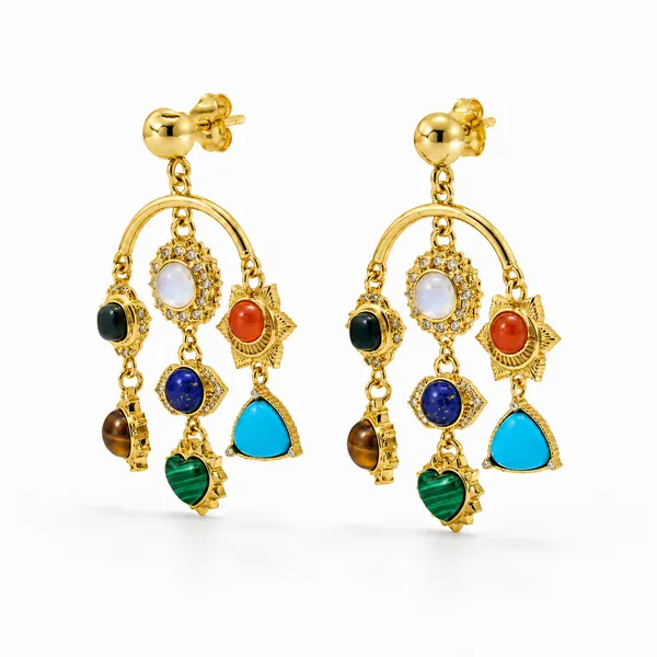Multicolor_Gold-Plated_Brass_Multi_Stone_Seven_Chakra_Constellation_Earrings_For_Women