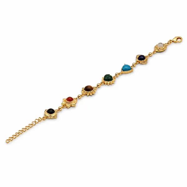 Multicolor_Gold-Plated_Brass_Multi_Stone_Seven_Chakra_Journey_Bracelet_For_Women