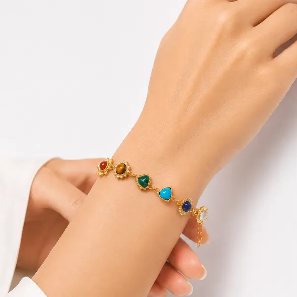 Multicolor_Gold-Plated_Brass_Multi_Stone_Seven_Chakra_Journey_Bracelet_For_Women