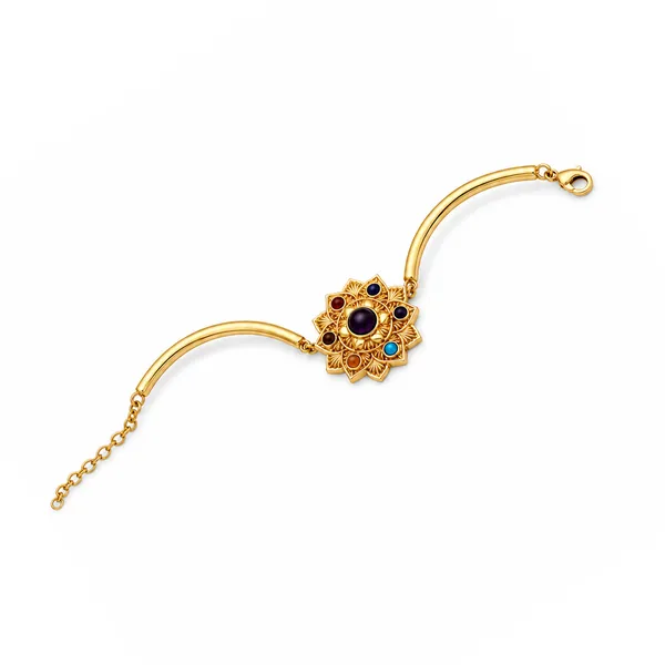 Multicolor_Gold-Plated_Brass_Multi_Stone_Seven_Chakra_Bloom_Bangle_For_Women