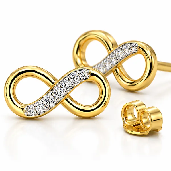 Gold_Tone_Infinity_Stud_Earrings_With_Crystal_Accent