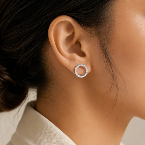 Silver-Tone_Crystal_Circle_Stud_Earrings_For_Women