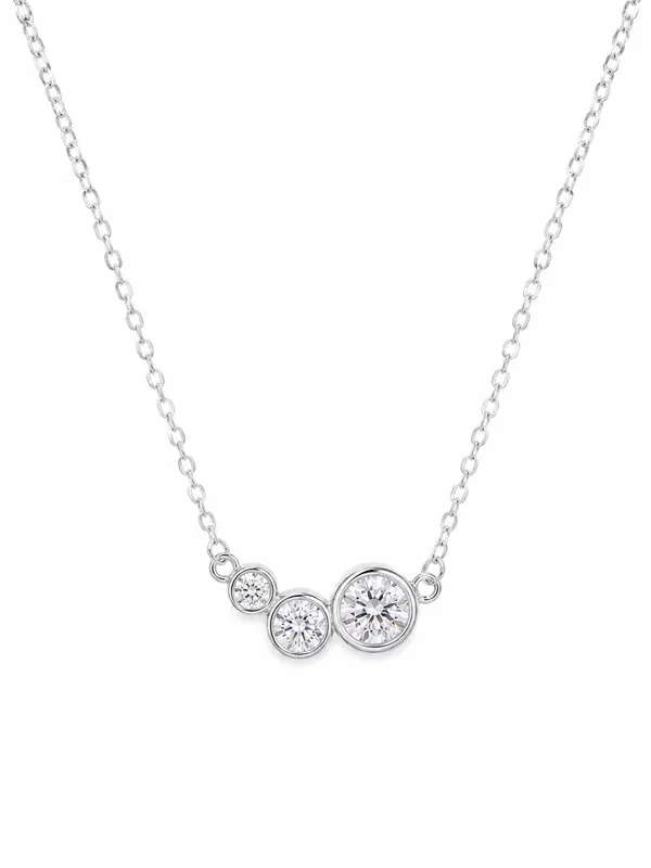 Silver-Tone_Round_Stone_Pendant_Necklace_For_Women