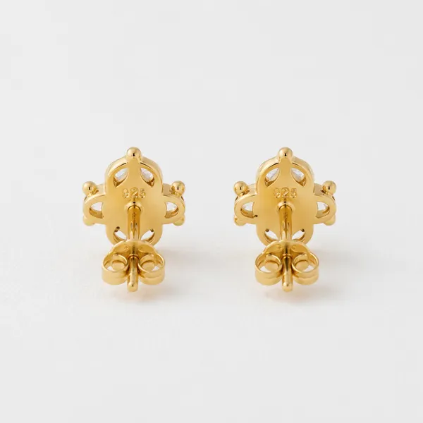 Gold_Tone_Crystal_Floral_Stud_Earrings_For_Women