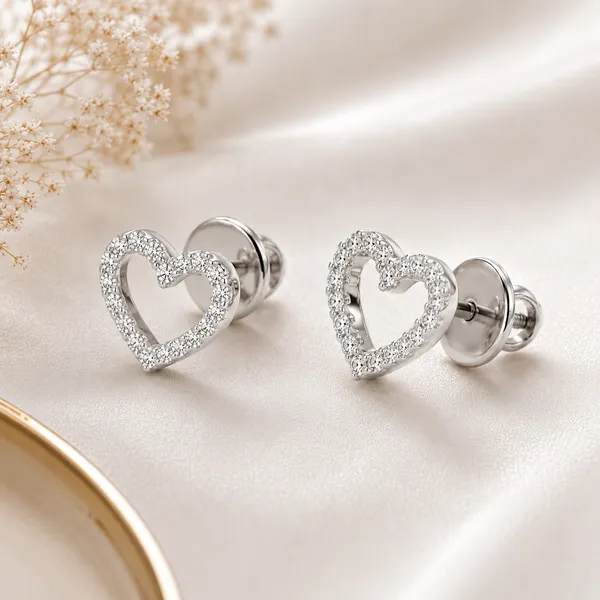 Silver_Heart_Stud_Earrings_For_Women