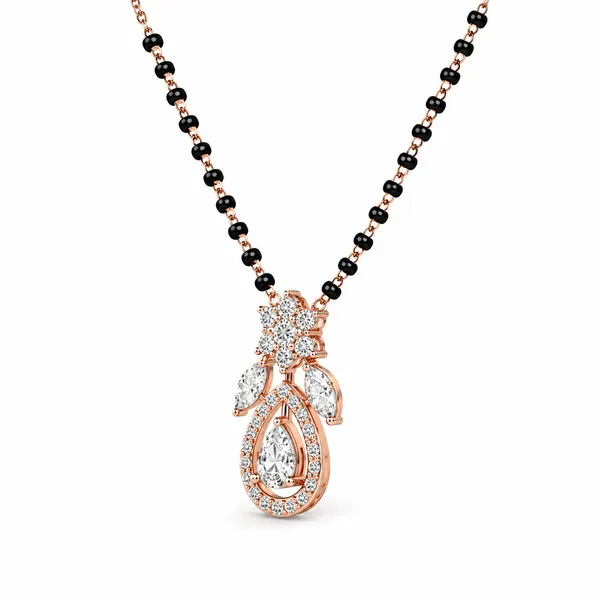 Rose_Gold_Tone_Crystal_Pendant_Mangalsutra_Necklace