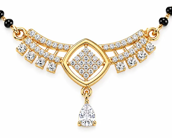 Gold_Tone_Black_Bead_Stone_Studded_Mangalsutra_Necklace_For_Women