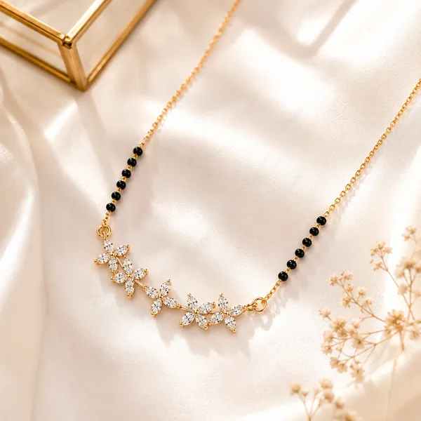 Gold-Tone_Floral_Pendant_Mangalsutra_Necklace_For_Women
