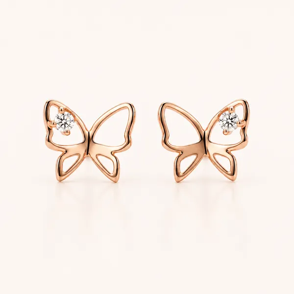 Rose_Gold_Butterfly_Stud_Earrings_For_Women