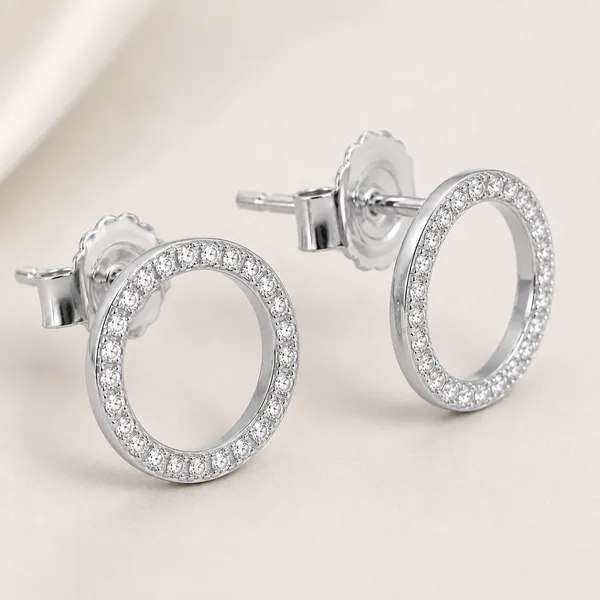 Silver-Tone_Crystal_Circle_Stud_Earrings_For_Women