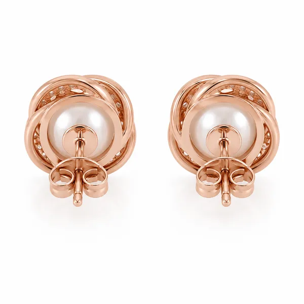 Rose_Gold_Pearl_Stud_Earrings_For_Women