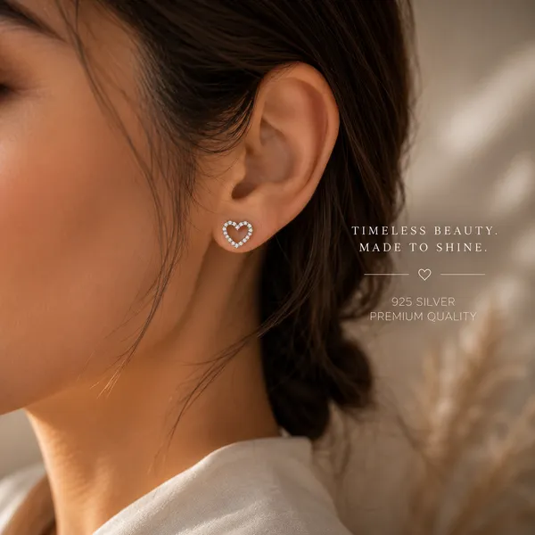 Silver_Heart_Stud_Earrings_For_Women