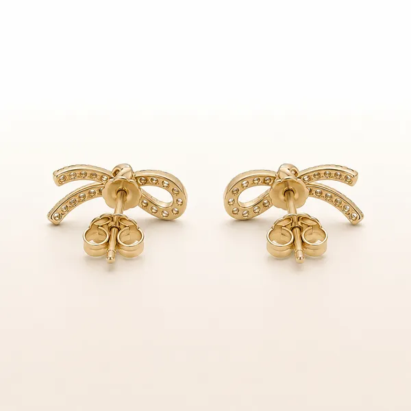 Gold_Tone_Crystal_Bow_Stud_Earrings_For_Women