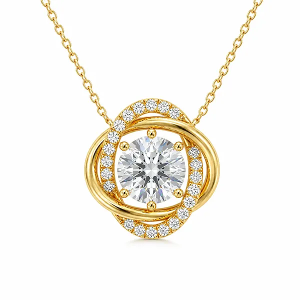 Gold_Tone_Crystal_Pendant_Necklace_For_Women