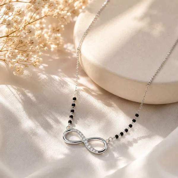 Silver_Tone_Infinity_Pendant_Necklace_For_Women