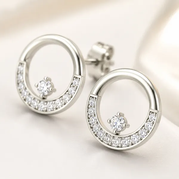 Silver_Tone_Circular_Crystal_Stud_Earrings_For_Women