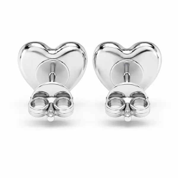 Silver_Heart_Stud_Earrings_For_Women