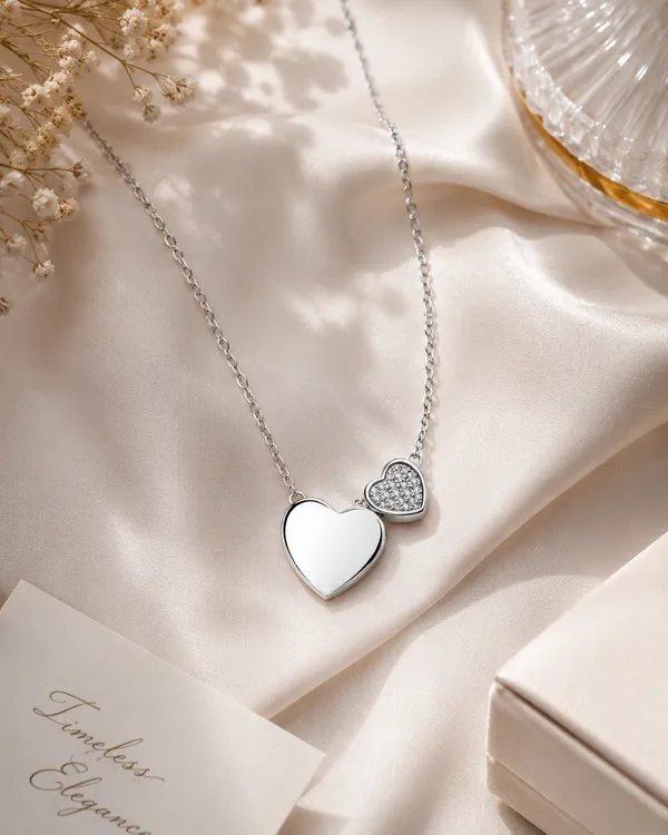 Silver_Heart_Pendant_Necklace_For_Women